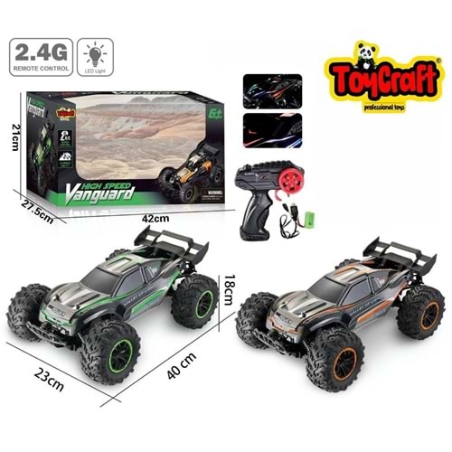 TOYCRAFT 15KM/H 1:10 KUMANDALI DEV OFF-ROAD ARABA *6 9010-6F