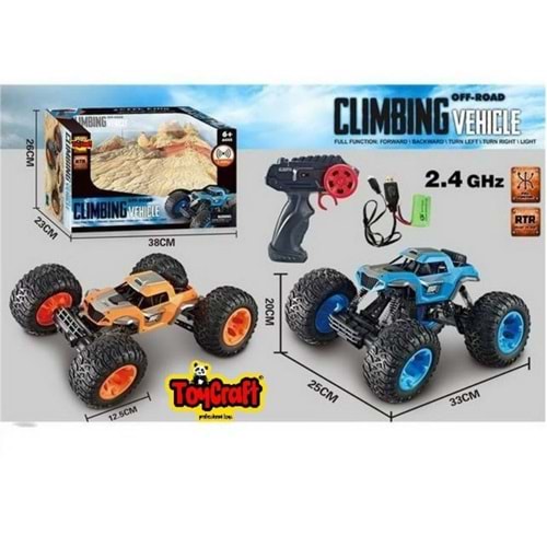 TOYCRAFT 15KM/H 1:10 KUMANDALI DEV OFF-ROAD ARABA *6 9030-3F
