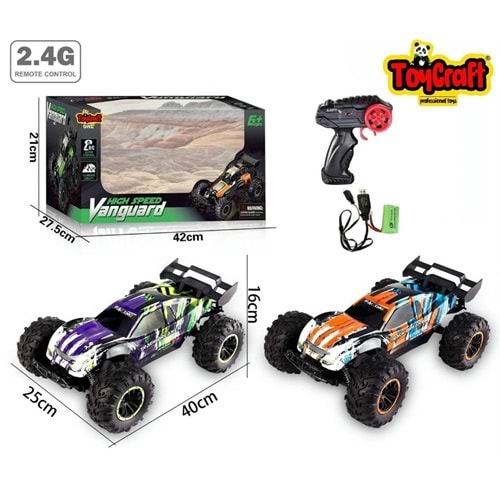 TOYCRAFT 15KM/H 1:10 KUMANDALI DEV OFF-ROAD ARABA *6 9010-5F
