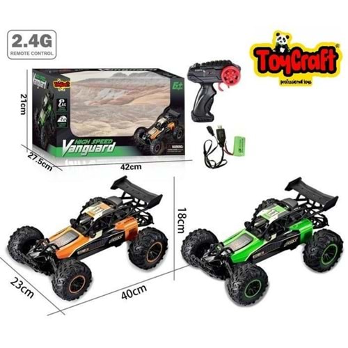 TOYCRAFT 15KM/H 1:10 KUMANDALI DEV OFF-ROAD ARABA *6 9010-3F