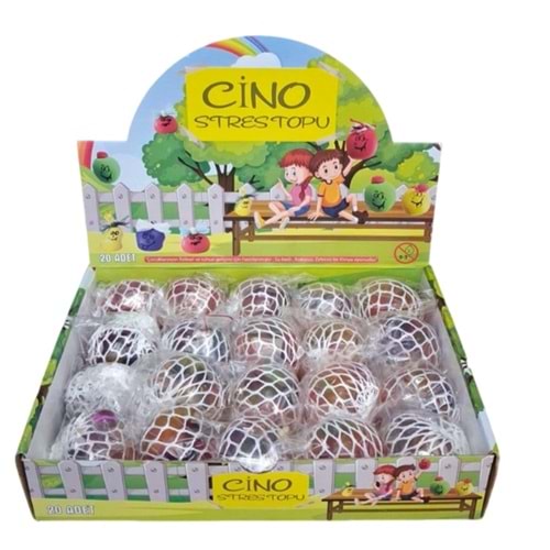 BEYİN CİNO STRES TOPU 20 Lİ PKT *360