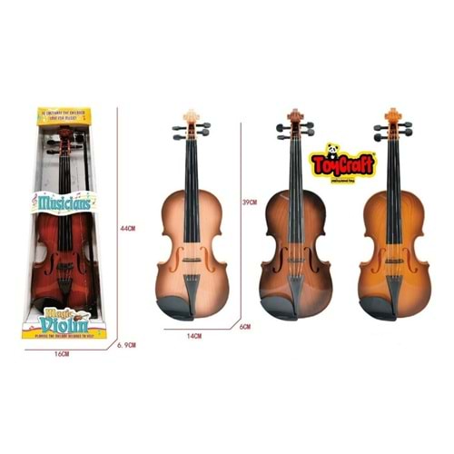 TOYCRAFT PİLLİ SESLİ KAYIT YAPAN KEMAN * 36 8820-1