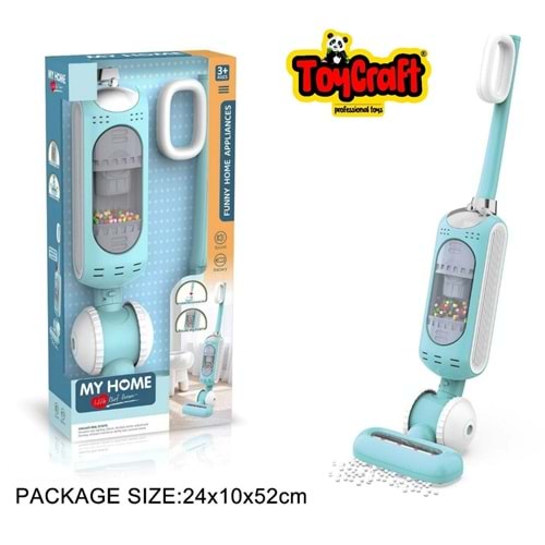 TOYCRAFT GERÇEK VAKUM YAPAN DİKEY SESLİ IŞIKLI ELEKTRİLİ SÜPÜRGE * 12 3281