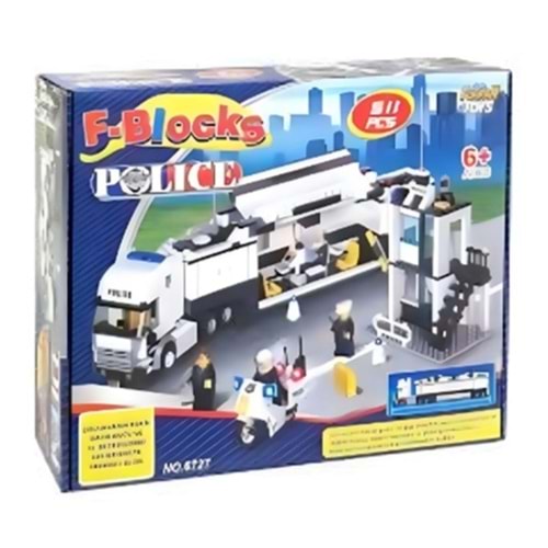 F BLOCKS POLİS TIR SETİ 511 PCS FR31362 *12