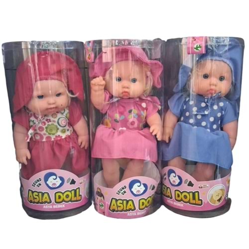 ASYA BEBEK 35CM ŞEFFAF A PKT 0097 *30