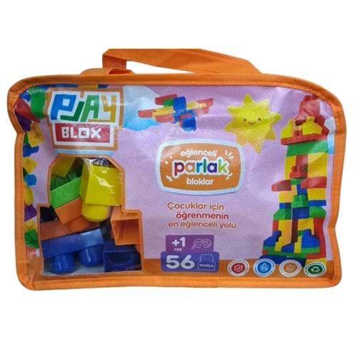 PLAYBLOX BLOCK SHINE 56 PCS BAG GIRL BOYS 2892 *12