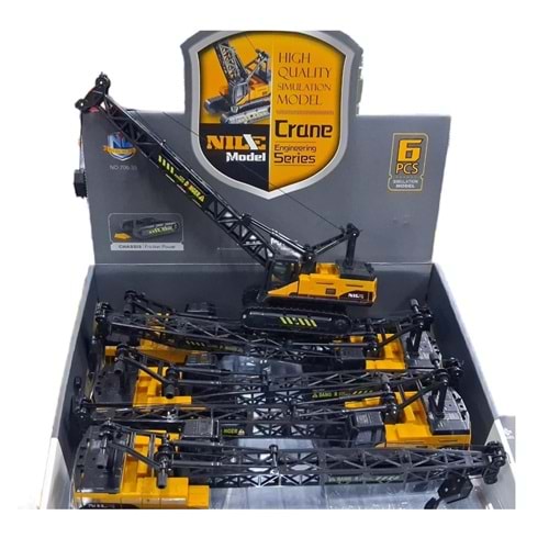 SIMULATION MODEL CRANE METAL VİNÇ 706-35 *72