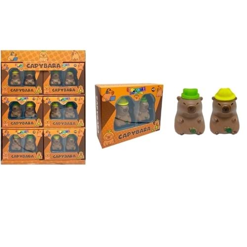 2 BÜYÜK 2 KÜÇÜK CAPYBARA 1974 *60