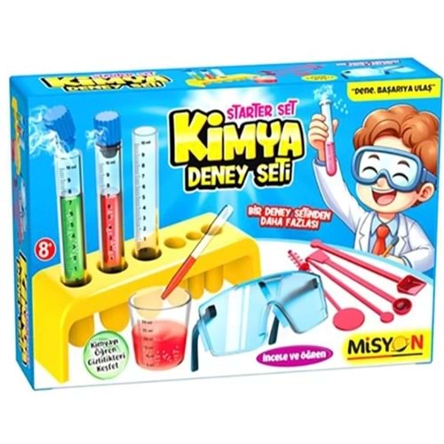 KİMYA DENEY SETİ MSY-6898 *32