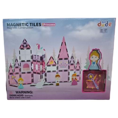 MAGNETIC LEGO 37 PARÇA PRENSES SERİSİ SH40755 *12