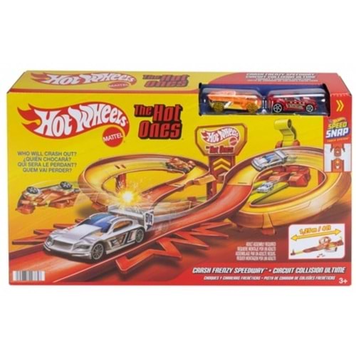 HW HOT WHEELS RALLİ KAZASI YARIŞ PİSTİ SETİ JFD11 *2