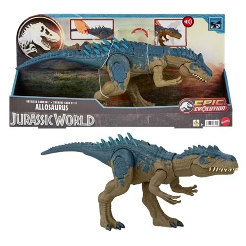 MATE JW SÜPER GÜÇLÜ ALLOSAURUS FİĞÜRÜ HRX50 *2