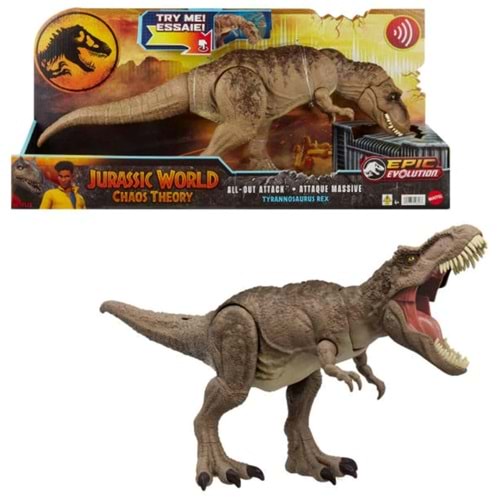 MATE JURASSİC WORLD SALDIRIGAN TREX FİGÜRÜ HXF53 *2