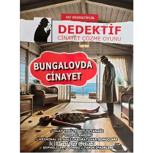DEDEKTİF DAVA ÇÖZME OYUNU (BUNGALOV DAVASI) *100