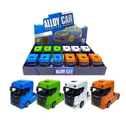 METAL SCANIA TIR KAFASI IŞIKLI SESLİ JS1081 *144