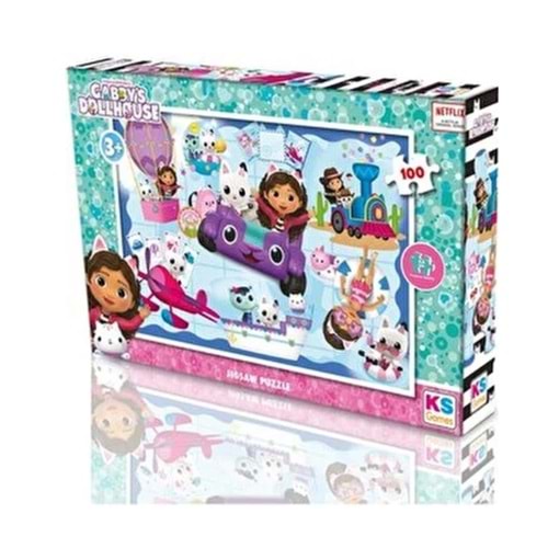 GABBYS DOLLHOUSE PUZZLE 100 PRÇ. GB 714*12