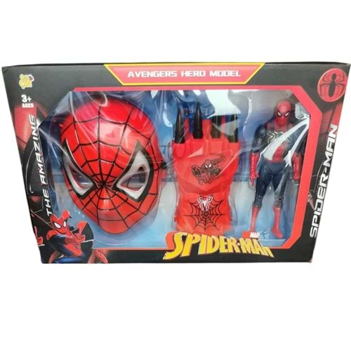 KUTULU MASKE+ELDİVEN KARAKTER SETİ FAB.1220 *24