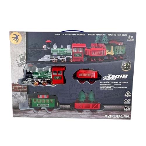 SEHER RAYLI TREN CLASSİC 20 PARÇA 8573A *8