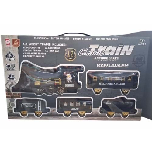 RAYLI TREN CLASSİC 17 PCS 412 CM8540C *10