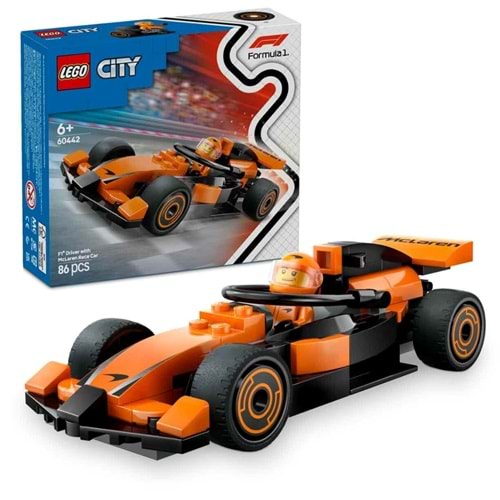 LEGO CİTY MCLAREN YARIŞ ARABALI F1 60442