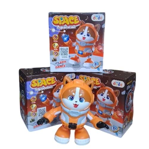 DANS EDEN ASTRONOT KÖPEK PİLLİ IŞIKLI RS-9049C *15