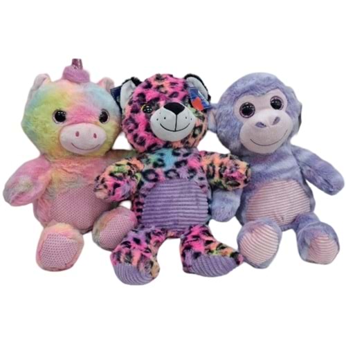 PELUŞ 38 CM RENKLİ ASORTİ PL50116 *40