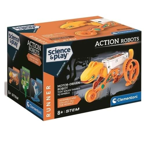 CLM ROBOTİK LABORA.ACTİON ROBOTTS RUNNER 75137 *?