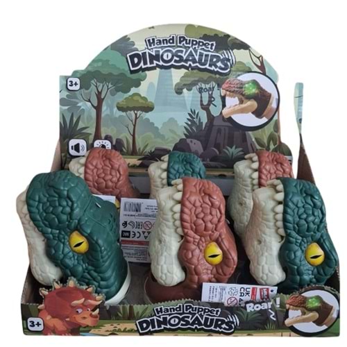 DİNAZORLU EL KUKLASI SESLİ IŞIKLI 820-1 *108