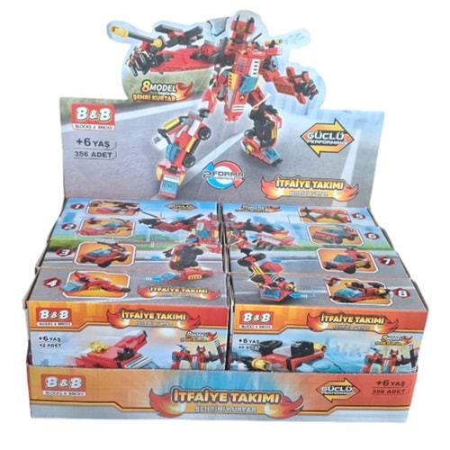 LEGO İTFAİYE TAKIMI 49 PARÇA 8616-8 *72