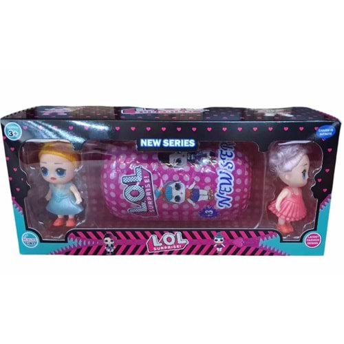 KUTULU 2 Lİ BEBEK KAPSÜL LOL 4026 *72