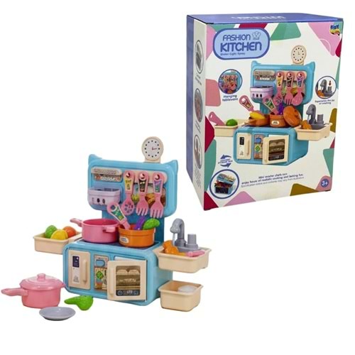 MİNİ MUTFAK SETİ MAVİ 2561 *24