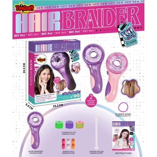 TOYCRAFT DIY İPLİ SAÇ SÜSLEME MAKİNASI *48 KSY911