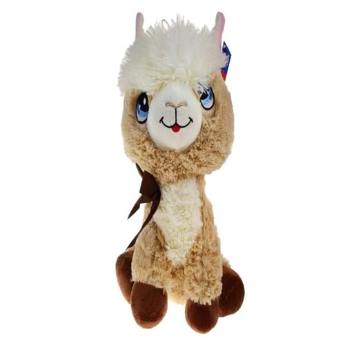 PELUŞ 35 CM MUTLU LAMA PL62431 *32