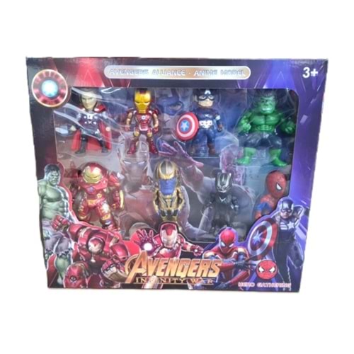 KUTUDA 8 Lİ AVANGERS SET 152 *40