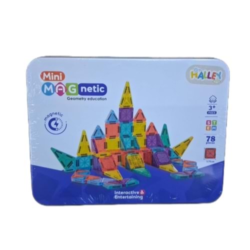 SEHER MAGNET YAPI BLOK SETİ 78 PARÇA SH59834 *36
