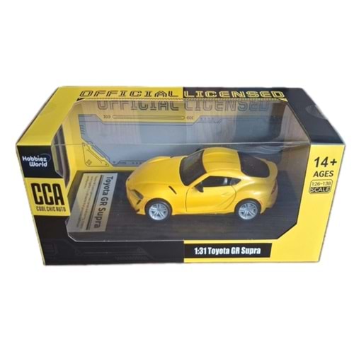 HOBBİEZ WORD 1:32 TOYOTA GR SUPRA MODEL ARABA 68417 *24