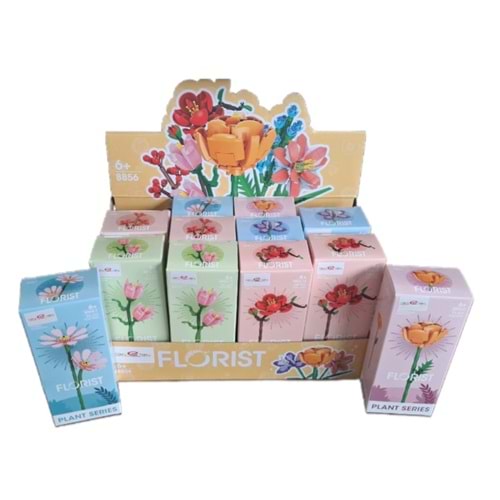 STANDLI ÇİÇEK LEGO 12 Lİ PAKET 8856 *144