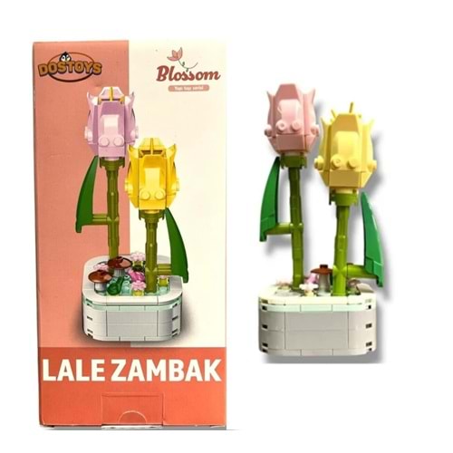 LALE ZAMBAK ÇİÇEK LEGO *24