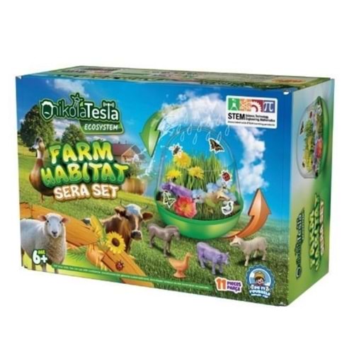 NİKOLA TESLA HABİTAT SERA SET FARM SERA SET 70133 *24