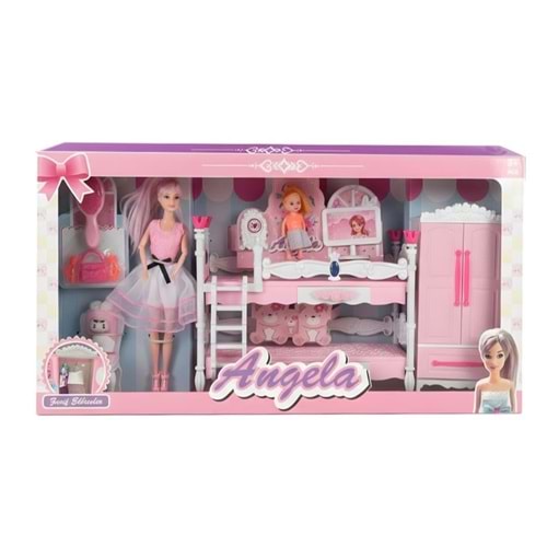 ANGELA BARBİE RANZALI BEBEKLİ 349-36 8*