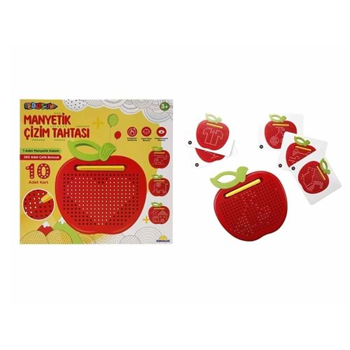 SUN MANYETİK ÇELİK BİLYELİ ÇİZİM TAHTASI YM2225 *72