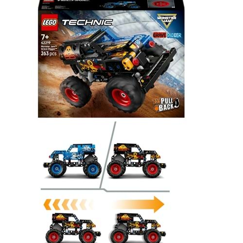 ADR LEGO MONSTER JAM ATEŞ VE BUZ 42219 *3