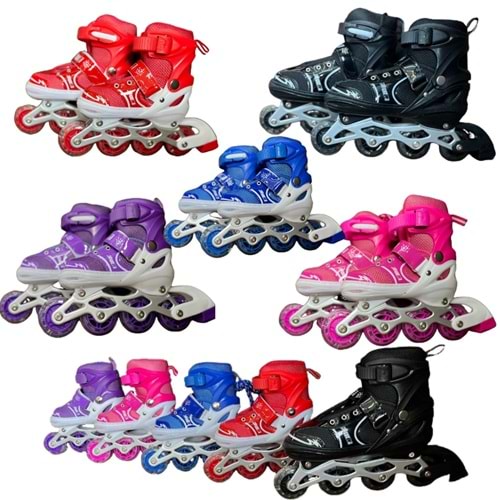 SNAPPİİ AYARLANABİLİR IŞIKLI PATEN (30-33) SNP001S *12