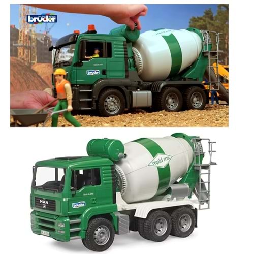 BRUDER MAN TGA BETON MKSERİ BR02739