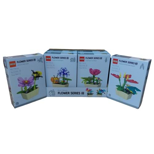 LEGO ÇİÇEK FİĞÜR KARIŞIK FLOWER SRİES 2 1039A *144