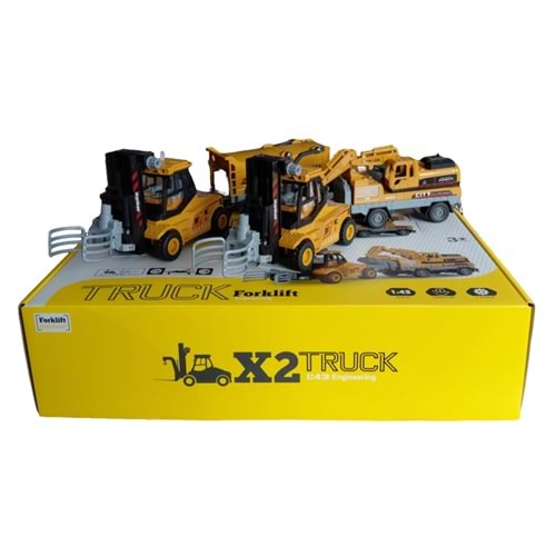 SESLİ IŞIKLI TAŞIYICILI FOKLİFT 4 LÜ PKT KLX900-48 *40