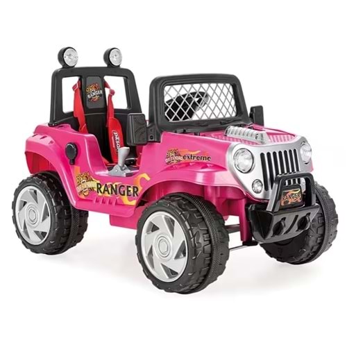 PİLSAN RANGER AKÜLÜ JEEP 12 VOLT PEMBE 05107