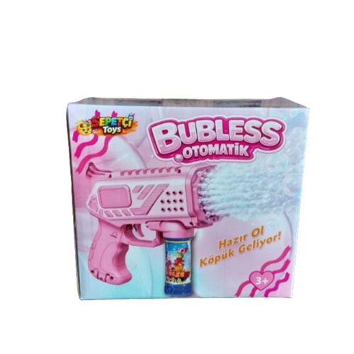 BUBLESS OTOMATİK BALONCUK MAKİNASİ ( PEMBE ) 2919 *60