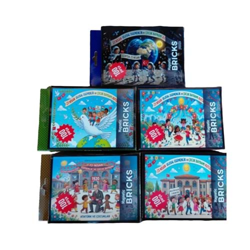 PUZZLE MAGNETİC 100 PRÇ 10X15 CM *252