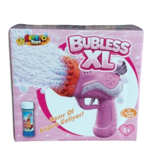 BUBLESS XL KÖPÜK TABANCASI (PEMBE) 2915 *30